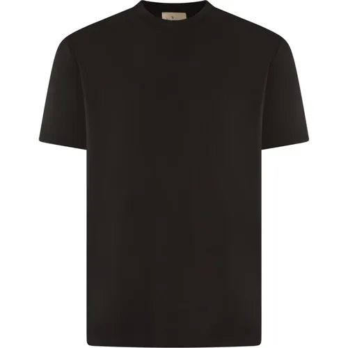 Interlock Supima T-Shirt , Herren, Größe: L - Valenza - Modalova