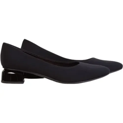 Leather Slip-On Shoe with 3cm Heel , female, Sizes: 4 1/2 UK, 5 1/2 UK, 4 UK, 3 UK - Brunate - Modalova