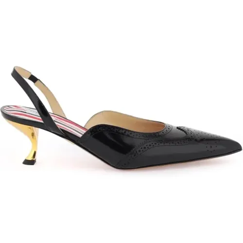 Elegante Brogue Slingback Pumps - Thom Browne - Modalova