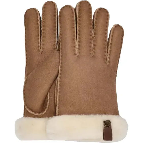 Shorty Gloves - Cognac 17367-Che , unisex, Sizes: L, M, S - Ugg - Modalova
