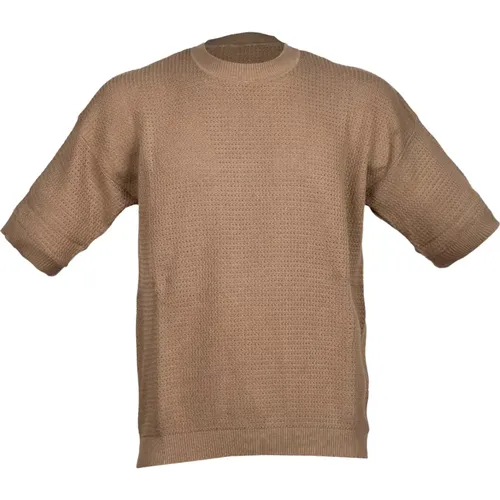 Round-neck Knitwear , male, Sizes: XL, 2XL, M, 3XL - Circolo 1901 - Modalova