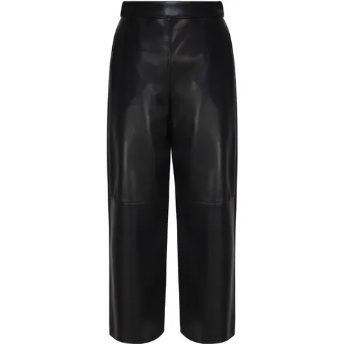 Schwarze Jersey Pantalone Max Mara - Max Mara - Modalova