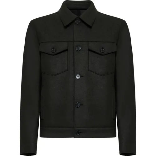 Stylish Jackets Collection , male, Sizes: L, M - Harris Wharf London - Modalova