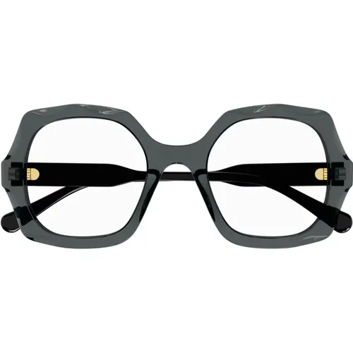 Graue Optische Brille Stilvoll und vielseitig , Damen, Größe: 51 MM - Chloé - Modalova