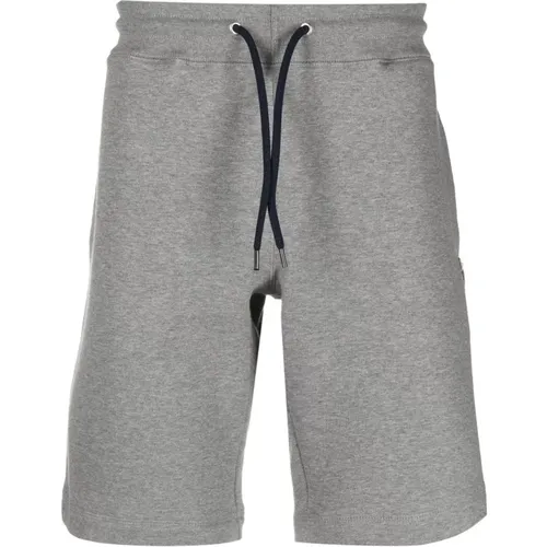Grey Logo-Patch Bermuda Shorts , male, Sizes: L, 2XL, XL, 3XL, S, M - PS By Paul Smith - Modalova