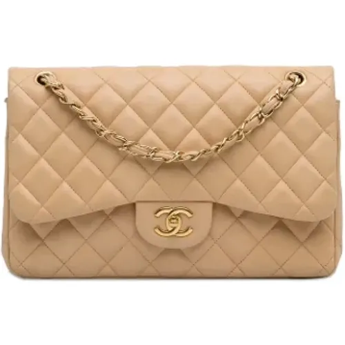 Pre-owned Leather chanel-bags , female, Sizes: ONE SIZE - Chanel Vintage - Modalova