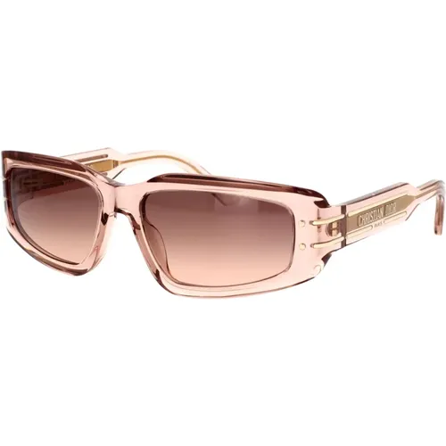 Moderne und elegante geometrische Sonnenbrille , unisex, Größe: 56 MM - Dior - Modalova