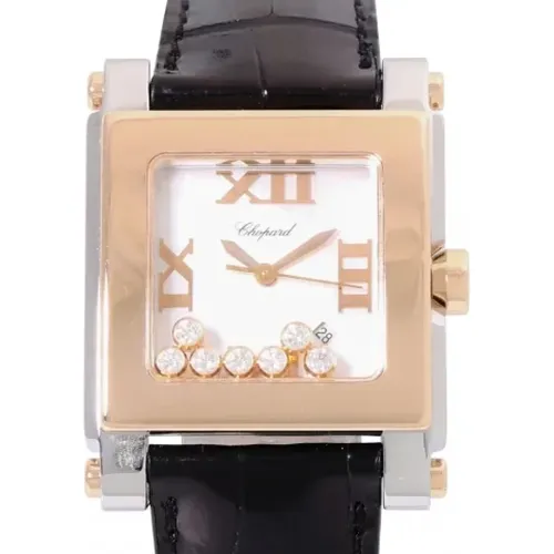 Pre-owned Leather watches , female, Sizes: ONE SIZE - Chopard Pre-owned - Modalova