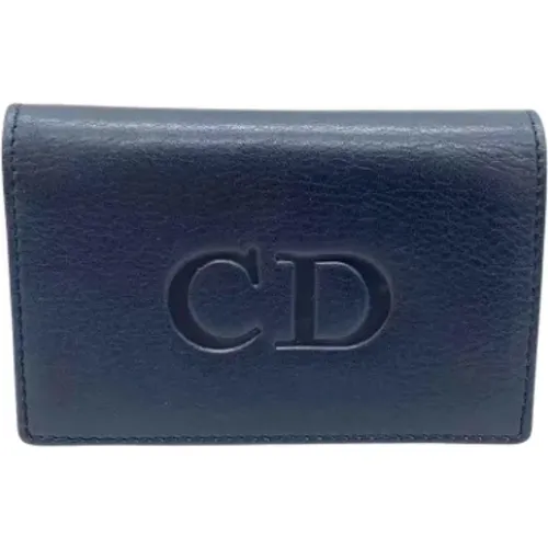 Pre-owned Leather wallets , female, Sizes: ONE SIZE - Dior Vintage - Modalova