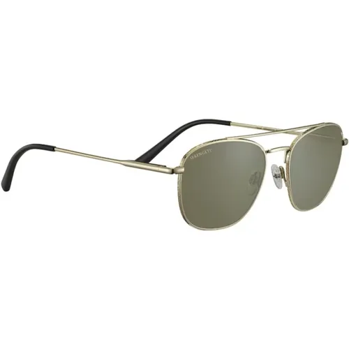 Klassische Aviator Sonnenbrille , unisex, Größe: ONE Size - Serengeti - Modalova