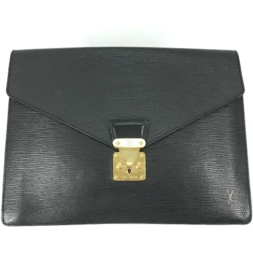 Pre-owned Leather louis-vuitton-bags , female, Sizes: ONE SIZE - Louis Vuitton Vintage - Modalova