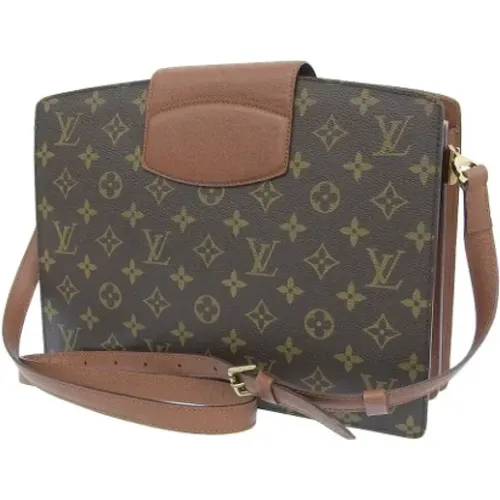 Pre-owned Canvas shoulder-bags , female, Sizes: ONE SIZE - Louis Vuitton Vintage - Modalova