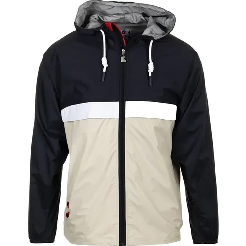 MultiColour Stylische Hurricane Leichte Jacke Männer , Herren, Größe: S - K-way - Modalova