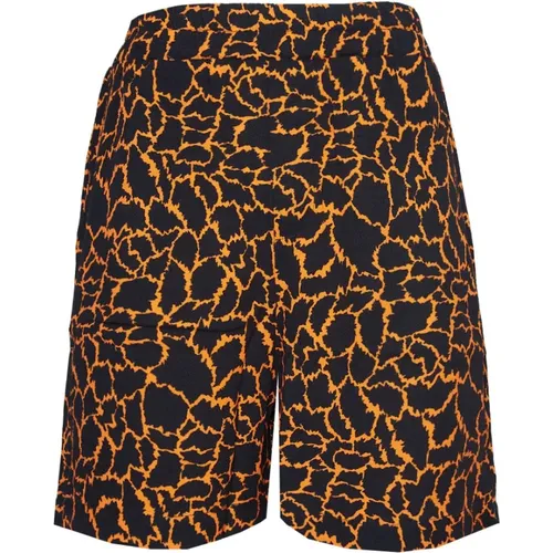 Animal Print Bermuda Shorts , male, Sizes: XL, L, S, M - 4Giveness - Modalova