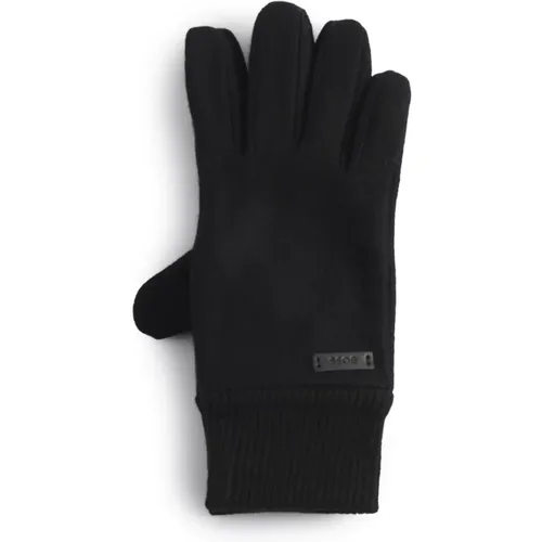 Wool Mix Gloves in , unisex, Sizes: M - Hugo Boss - Modalova