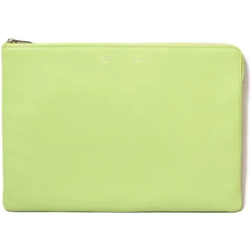 Pre-owned Leather clutches , female, Sizes: ONE SIZE - Celine Vintage - Modalova