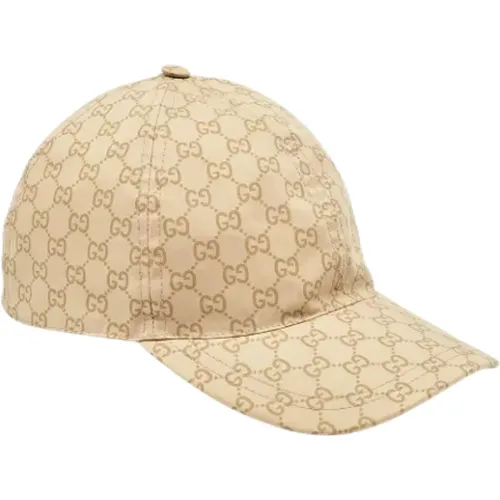 Pre-owned Baumwolle hats , Herren, Größe: ONE Size - Gucci Vintage - Modalova