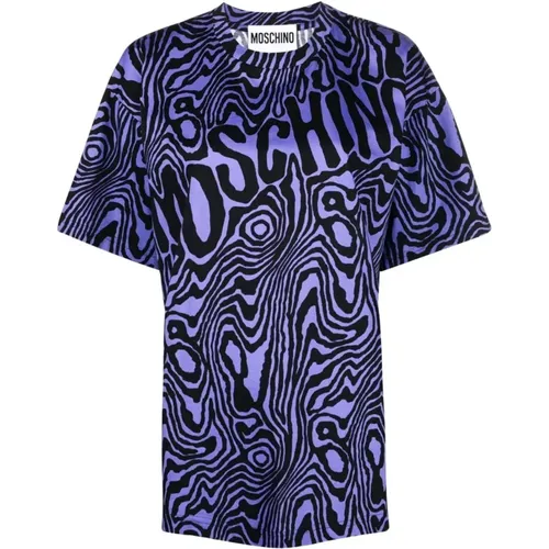 T-Shirts , Damen, Größe: S - Moschino - Modalova