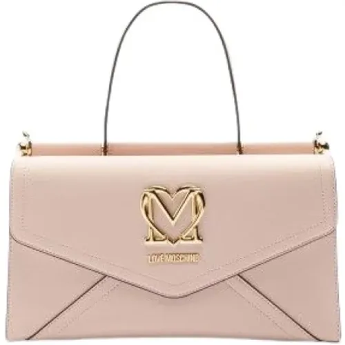 Cipria Handbag with Adjustable Strap , female, Sizes: ONE SIZE - Love Moschino - Modalova