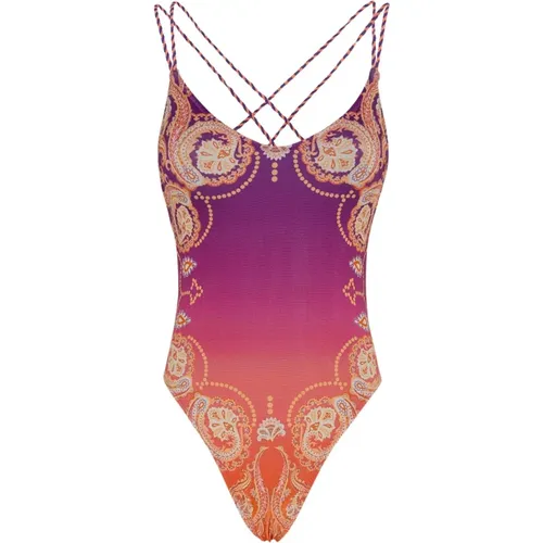 Monokini Sunrise , Damen, Größe: L - F**k - Modalova