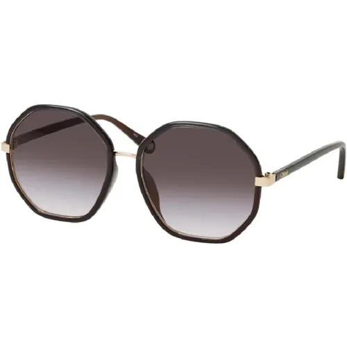 Timeless Sunglasses, Butterfly Shape , female, Sizes: 59 MM - Chloé - Modalova