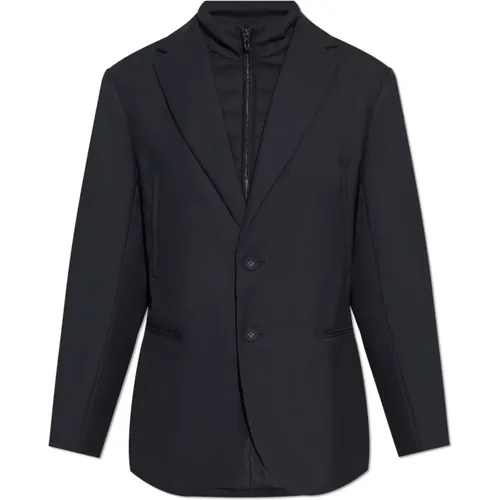 Blazer mit Kapuzenpullover , Herren, Größe: M - Emporio Armani - Modalova