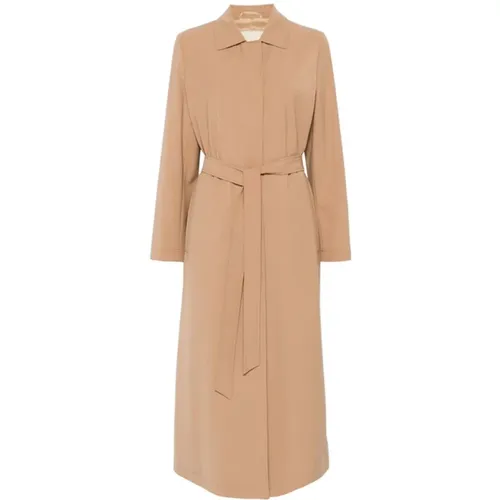 Beiger Trenchcoat mit Gürteldetail - Herno - Modalova