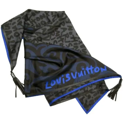 Pre-owned Silk scarves , female, Sizes: ONE SIZE - Louis Vuitton Vintage - Modalova