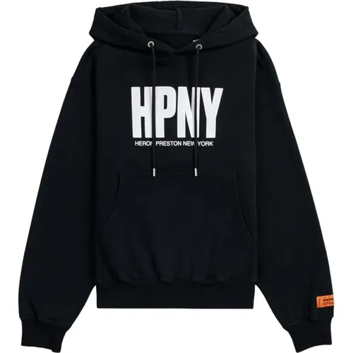 Knit Hoodie for Men , male, Sizes: M, XL, S - Heron Preston - Modalova