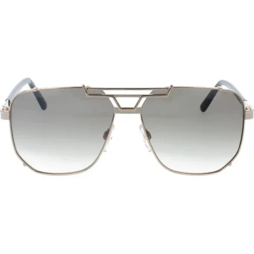 Retro Sonnenbrille Schwarz Gold - Cazal - Modalova