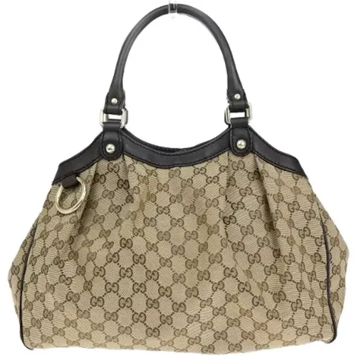 Pre-owned Canvas gucci-bags , female, Sizes: ONE SIZE - Gucci Vintage - Modalova