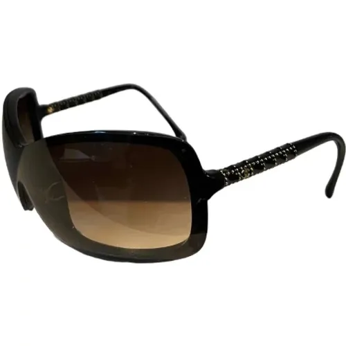 Pre-owned Plastic sunglasses , female, Sizes: ONE SIZE - Chanel Vintage - Modalova