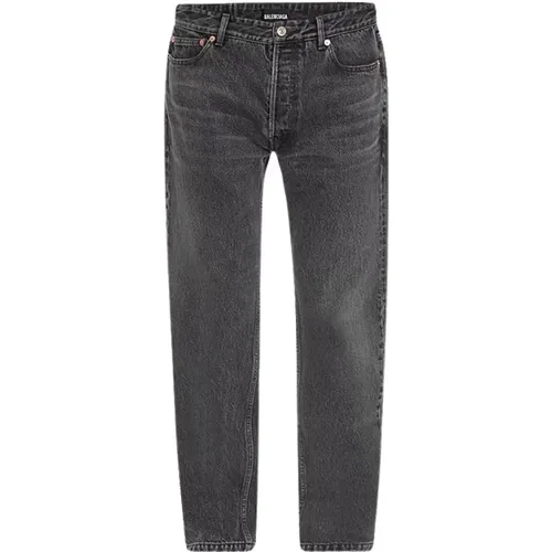 Jeans mit Wascheffekt , Herren, Größe: W33 - Balenciaga - Modalova