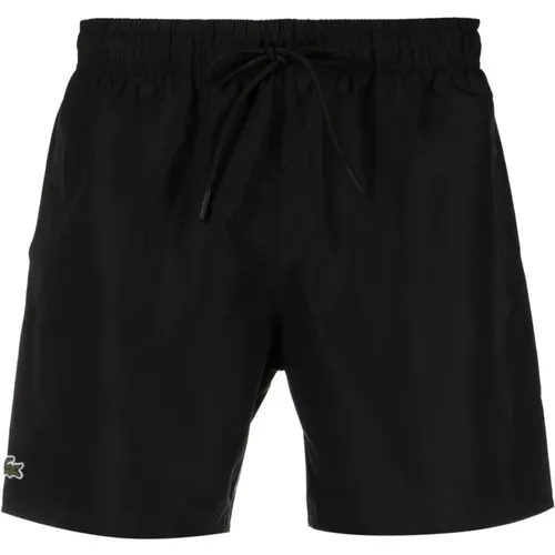 Embroidered Logo Swim Shorts , male, Sizes: XL, 2XL - Lacoste - Modalova