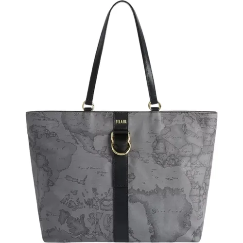 Geo Dark Shopper Tasche in Grau - Alviero Martini 1a Classe - Modalova