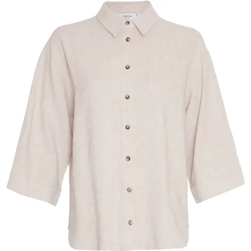 Ginia 3/4 Arm Shirt , Damen, Größe: Xs/S - moss copenhagen - Modalova