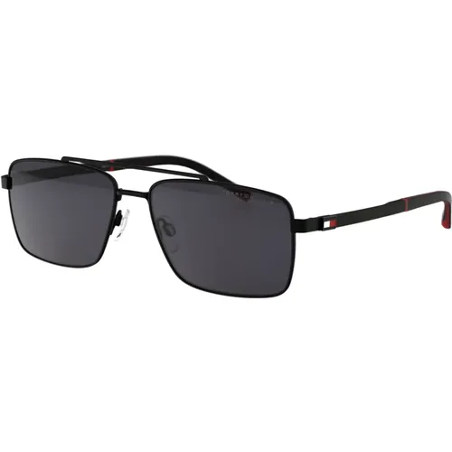 Stylische Sonnenbrille TH 2078/S , Herren, Größe: 58 MM - Tommy Hilfiger - Modalova
