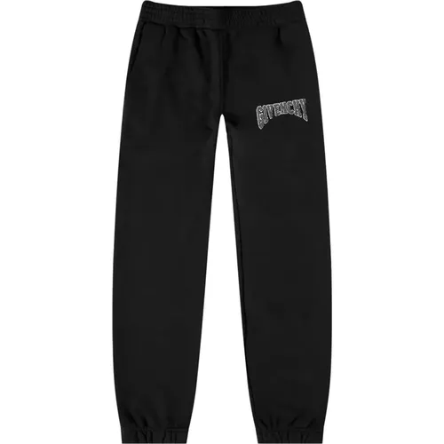 Embroidered Logo Patch Joggers in , male, Sizes: L, S - Givenchy - Modalova