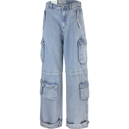 Weite Bein Niedrige Taille Jeans , Damen, Größe: W27 - Icon Denim - Modalova