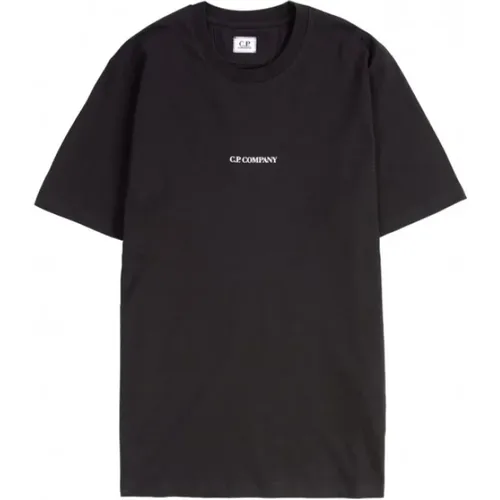 Relaxed Fit Logo T-Shirt , male, Sizes: XL - C.P. Company - Modalova