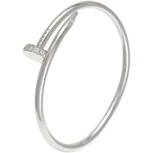 Pre-owned White Gold bracelets , female, Sizes: ONE SIZE - Cartier Vintage - Modalova