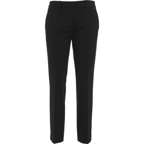 Klassische Chino Hose , Damen, Größe: XL - Gender - Modalova