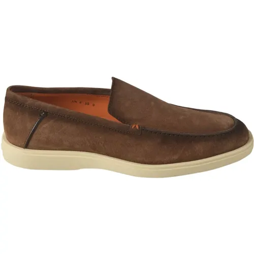 Loafers , Herren, Größe: 42 1/2 EU - Santoni - Modalova