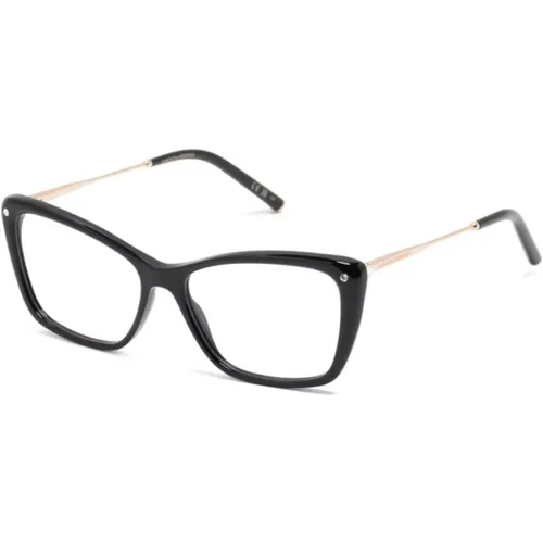 Schwarze optische Brille, vielseitig und stilvoll , Damen, Größe: 55 MM - Carolina Herrera - Modalova