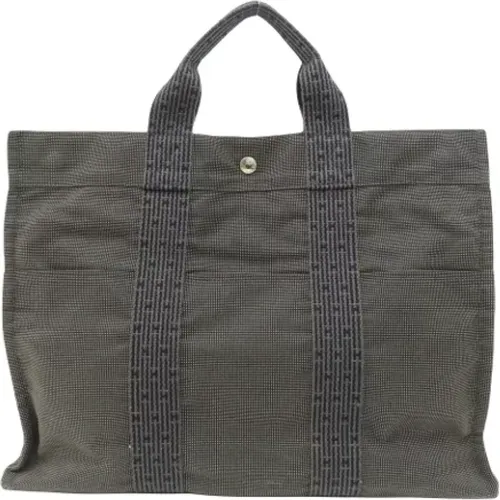 Pre-owned Canvas totes , female, Sizes: ONE SIZE - Hermès Vintage - Modalova