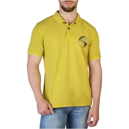 Mens Cotton Polo Shirt , male, Sizes: S - Napapijri - Modalova