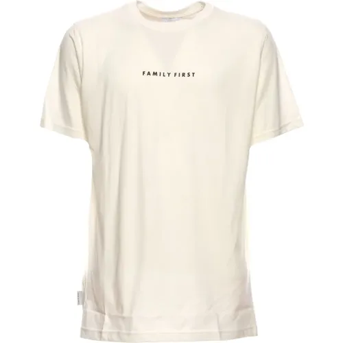 T-Shirt e Polo T-Shirt BOX Logo , male, Sizes: L/XL - Family First - Modalova