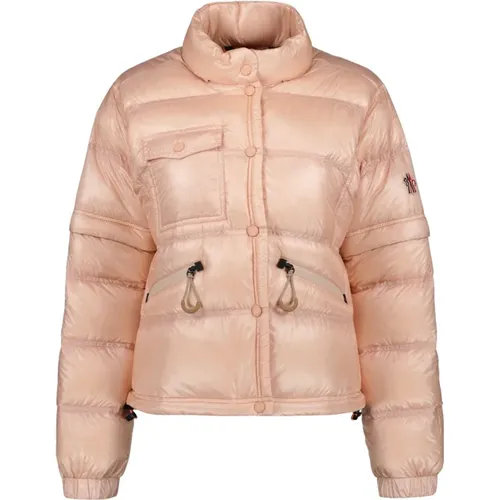 Quilted Bomber Jacket with Removable Sleeves , female, Sizes: S, XS - Moncler - Modalova