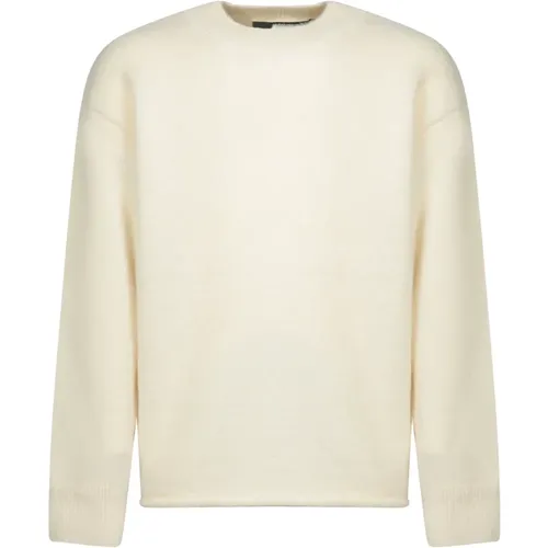 Beiger Strickpullover Aw24 , Herren, Größe: S - Jacquemus - Modalova