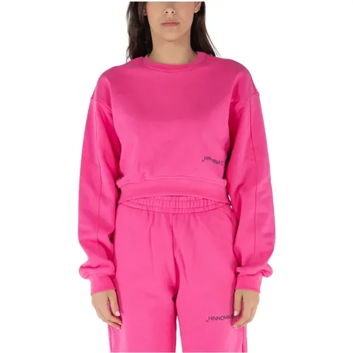 Crop Sweatshirt , female, Sizes: S, M, XS - Hinnominate - Modalova